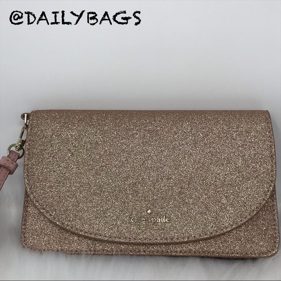 KATE SPADE JOELEY MULTI FUNCTIONAL WALLET GOLD - Picture 6 of 8